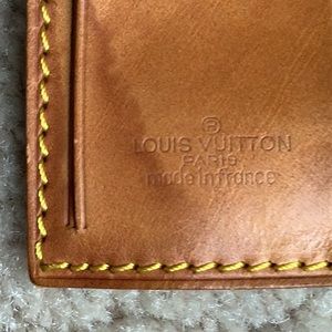 Louis Vuitton luggage tag